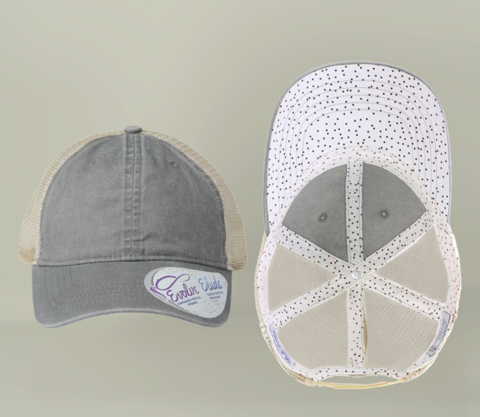 Totally UnNested - Cracked Egg | Women's Washed Mesh-Back Cap