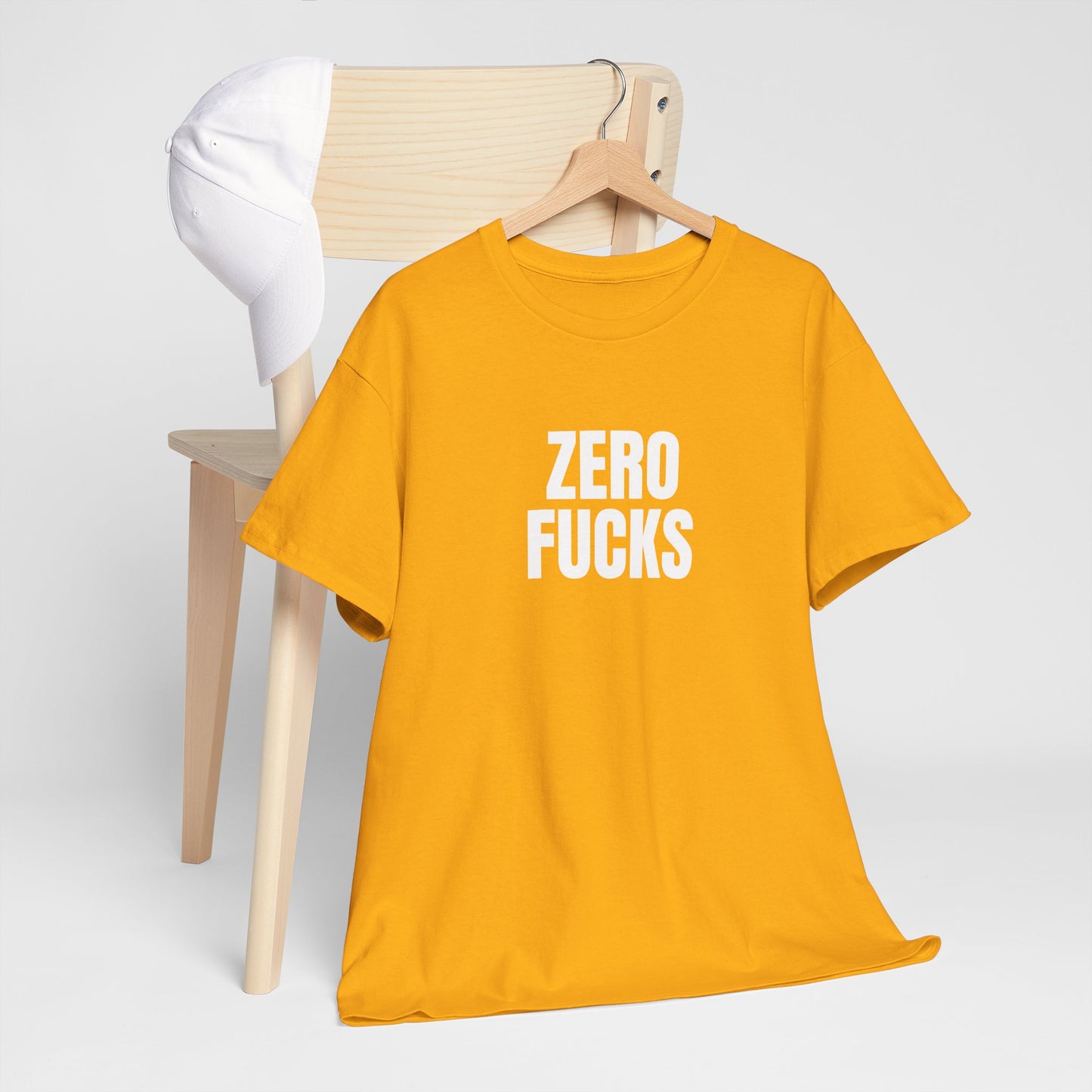 Black Classic Tee — Blank Unisex Cotton T-Shirt Mockup