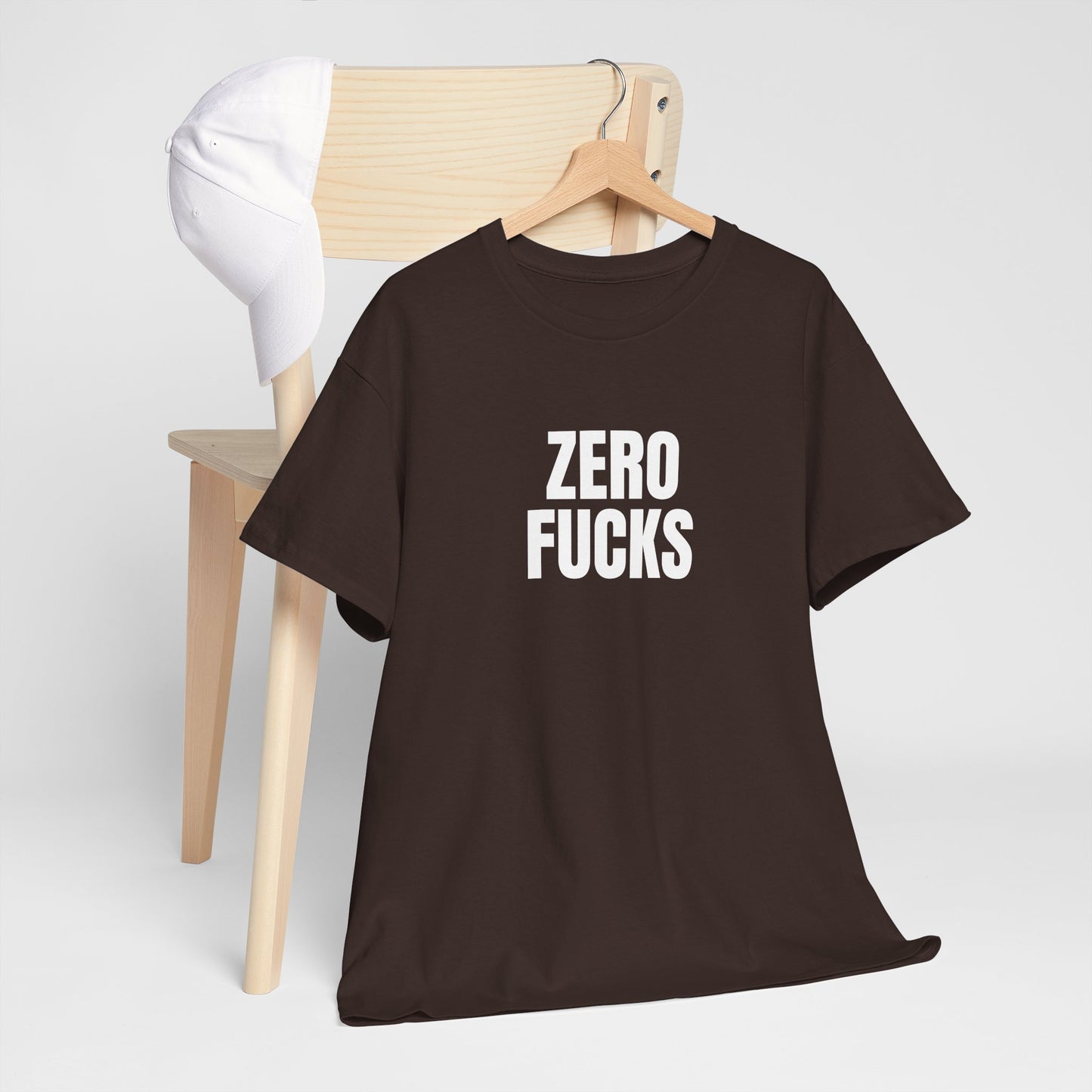 Black Classic Tee — Blank Unisex Cotton T-Shirt Mockup
