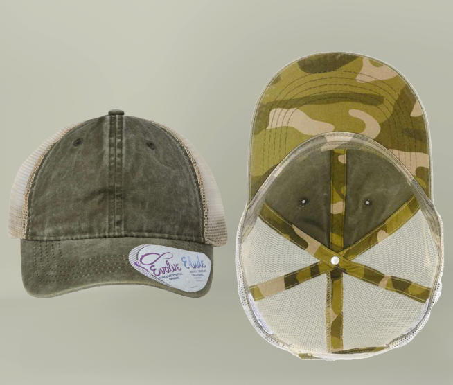 Totally UnNested - Cracked Egg | Women's Washed Mesh-Back Cap