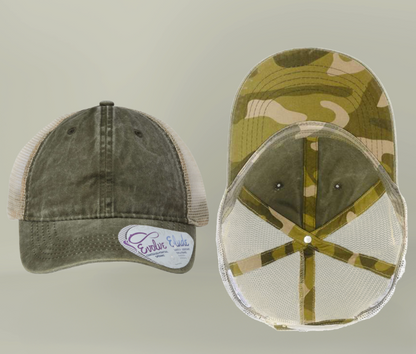 Totally UnNested - Cracked Egg | Women's Washed Mesh-Back Cap