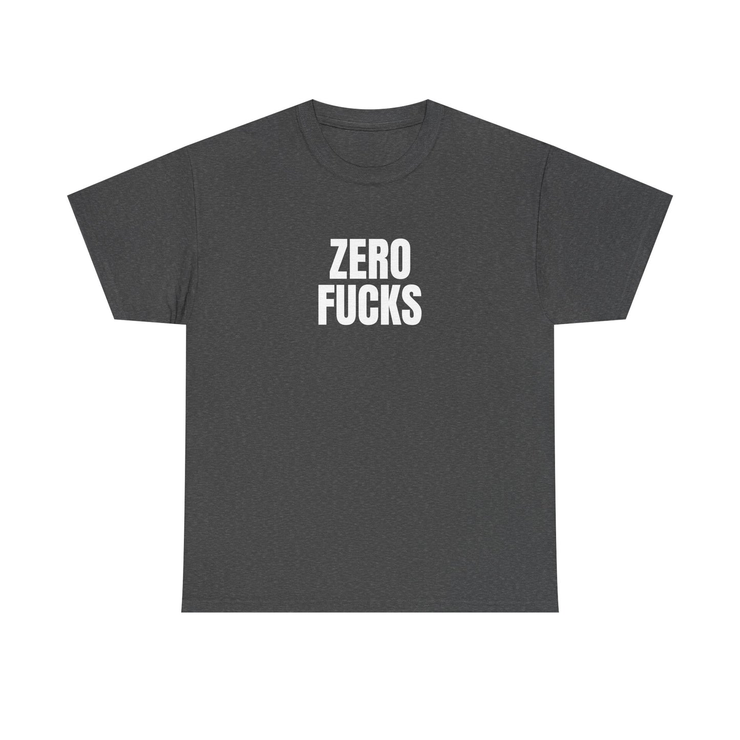 Black Classic Tee — Blank Unisex Cotton T-Shirt Mockup