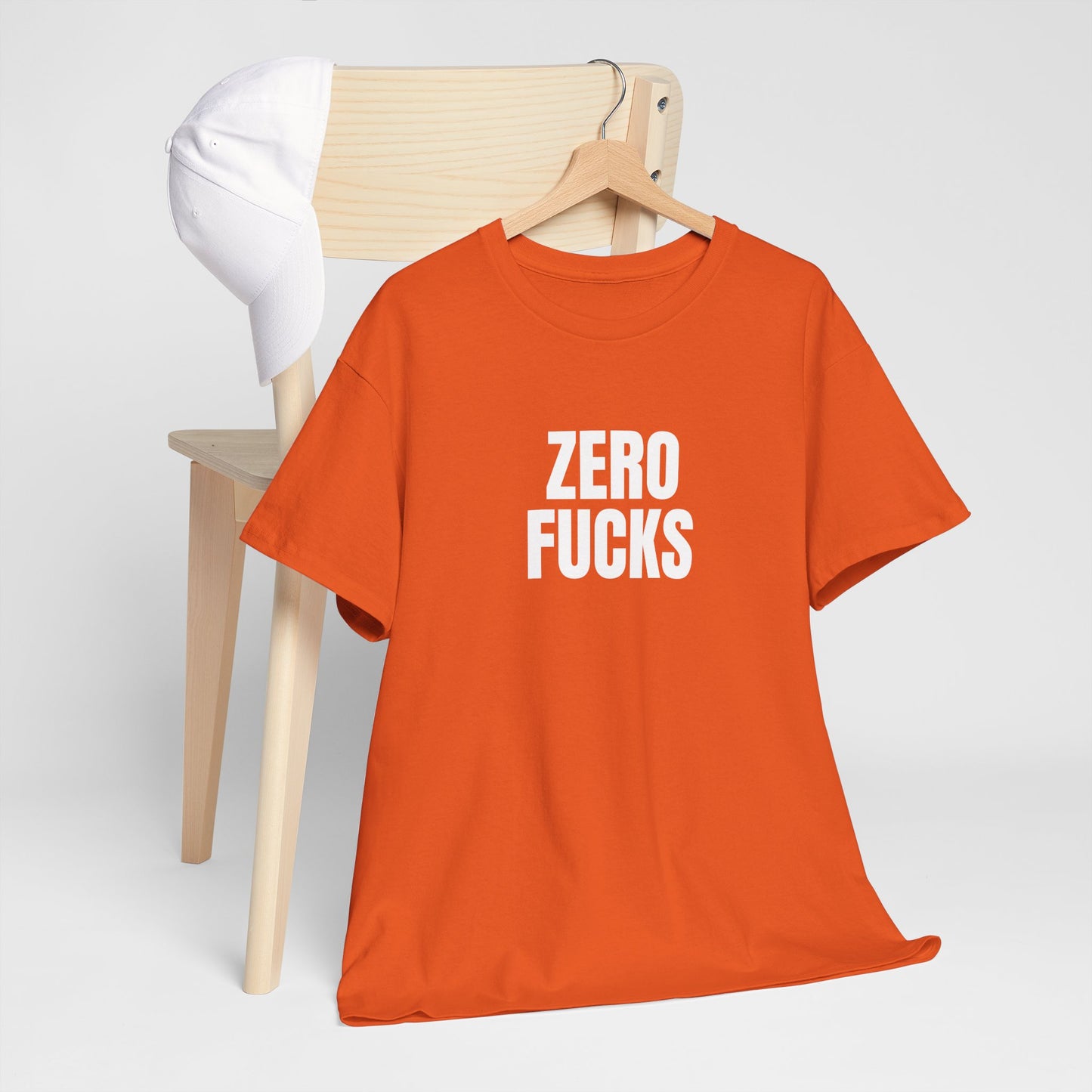 Black Classic Tee — Blank Unisex Cotton T-Shirt Mockup