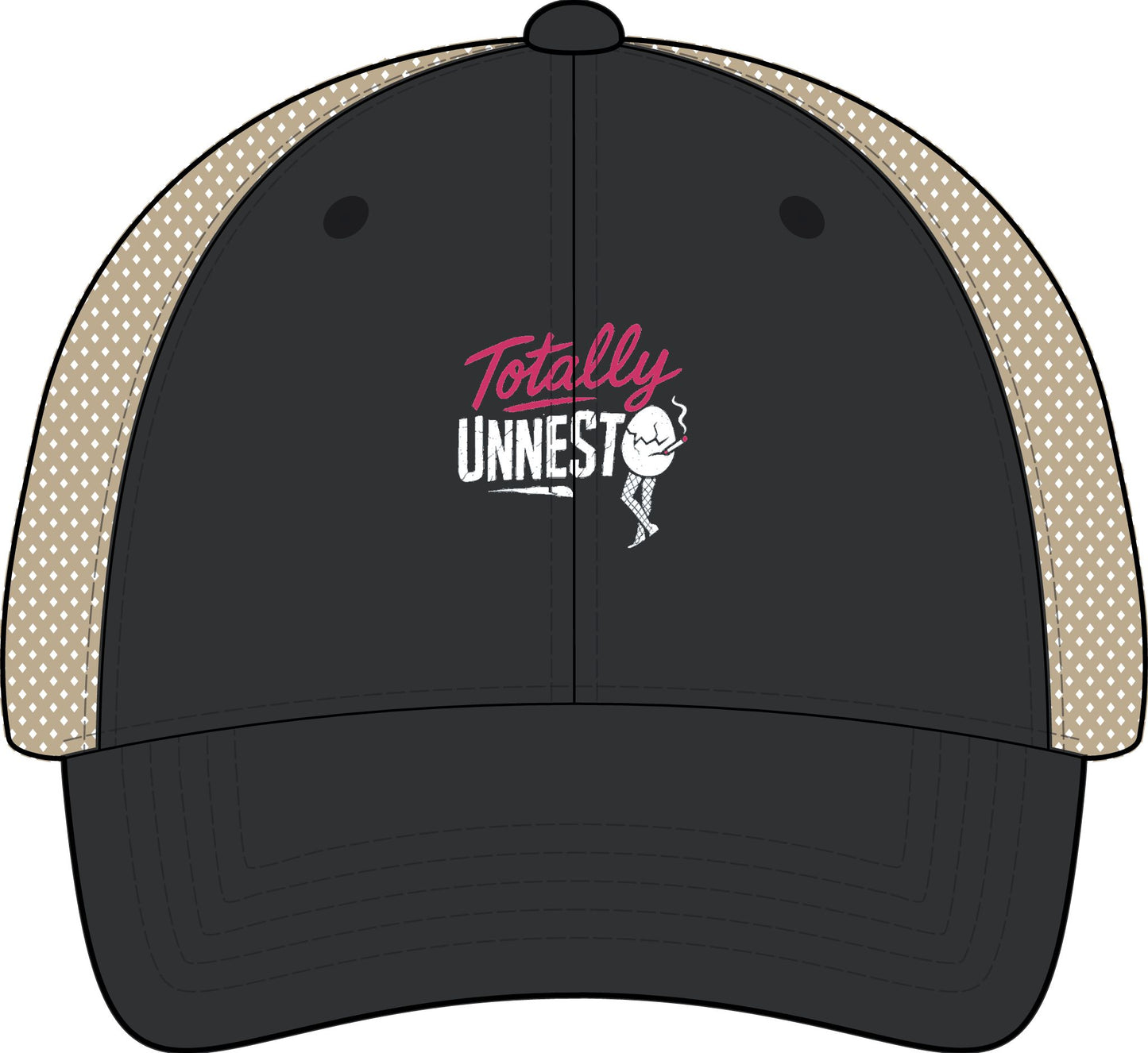 Totally UnNested - Cracked Egg | Women's Washed Mesh-Back Cap