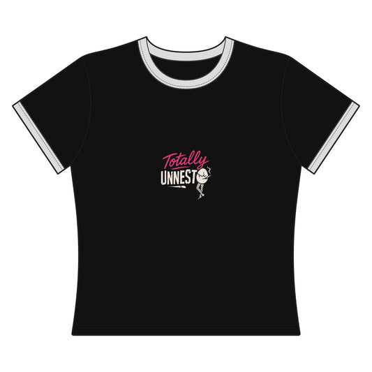 Totally Unnested Women's Ringer Tee – Retro Mom Graphic Tee