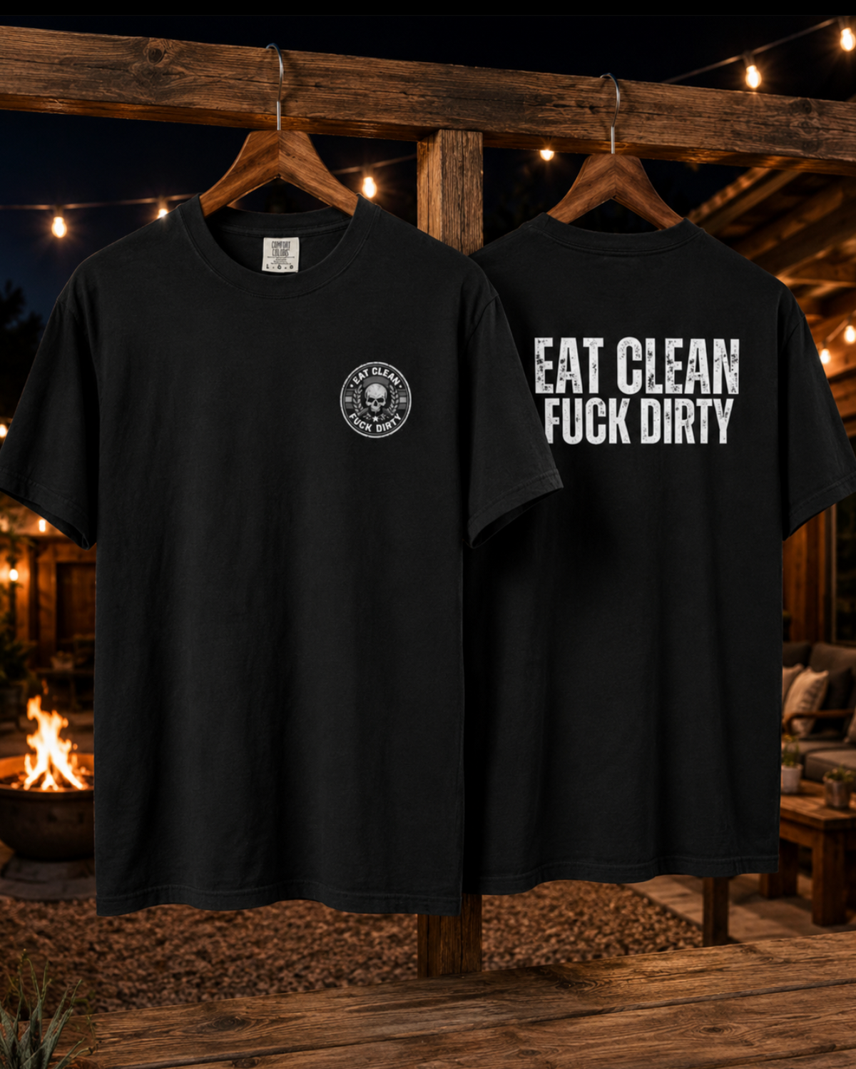 Eat Clean Fuck Dirty - Unisex Tee