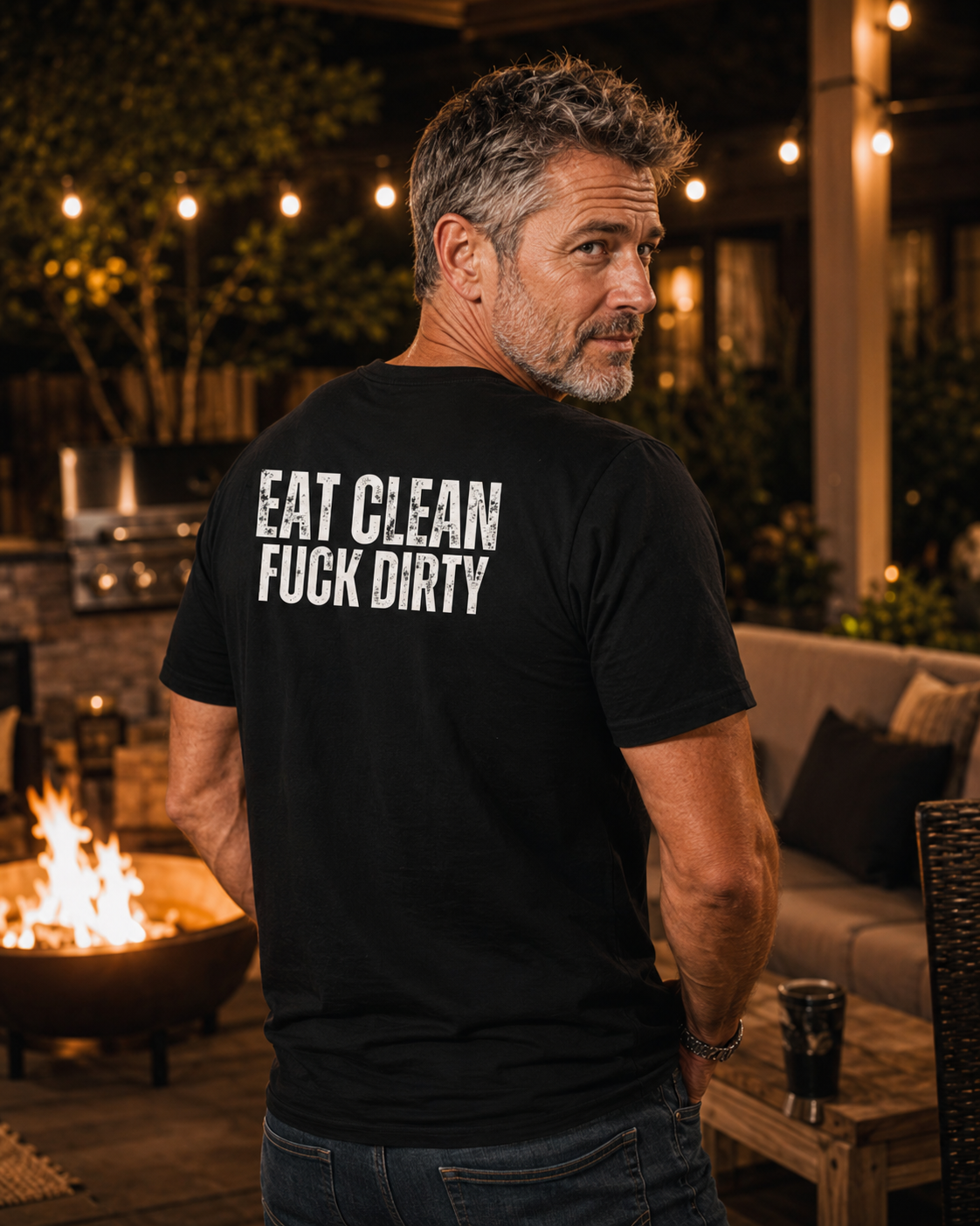 Eat Clean Fuck Dirty - Unisex Tee